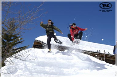 Snowshoeing